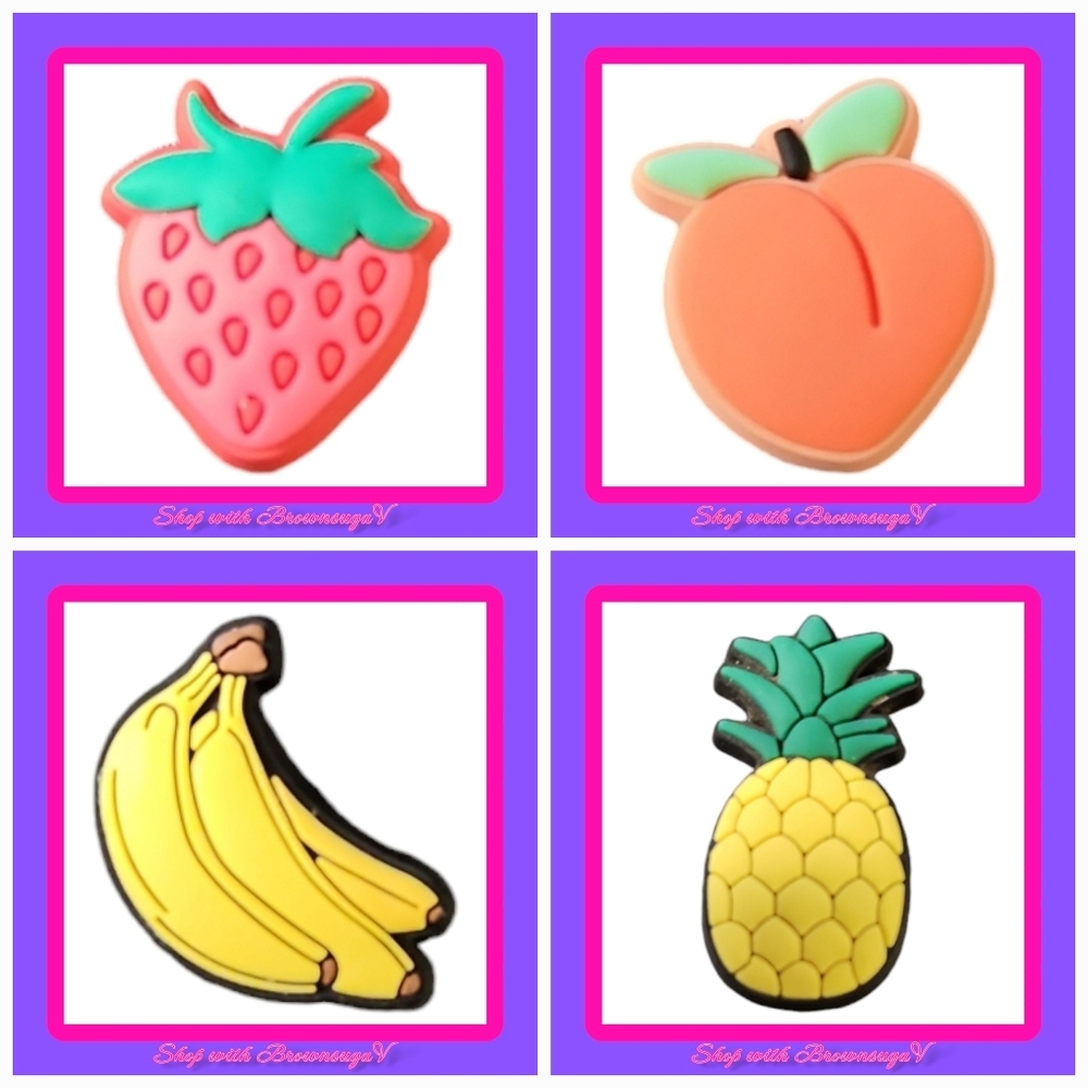 fruit CROCS jibbitz shoe charm​